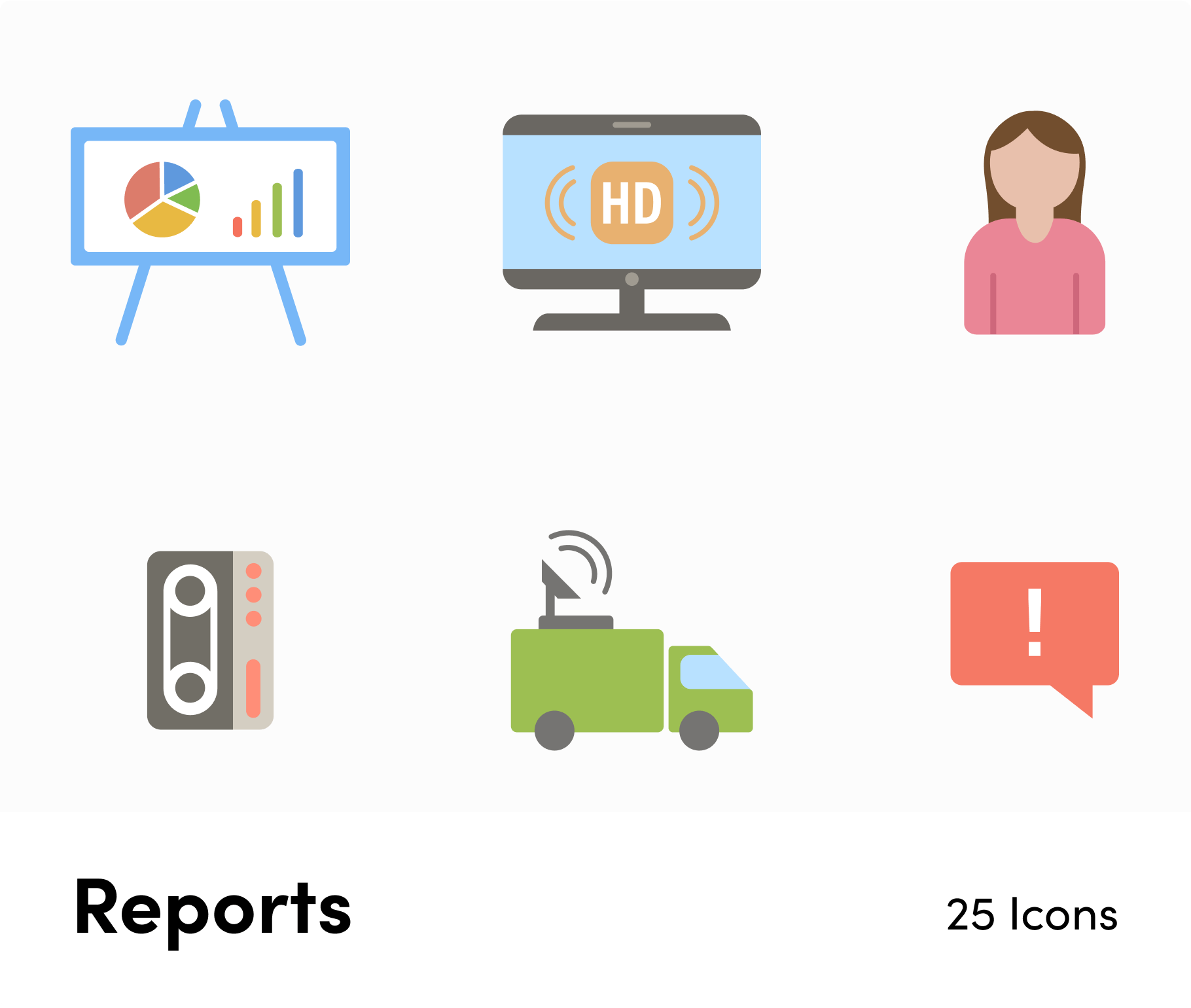 Reports-Flat-Vector-Icons Icons Reports Flat Vector Icons S12082102 powerpoint-template keynote-template google-slides-template infographic-template