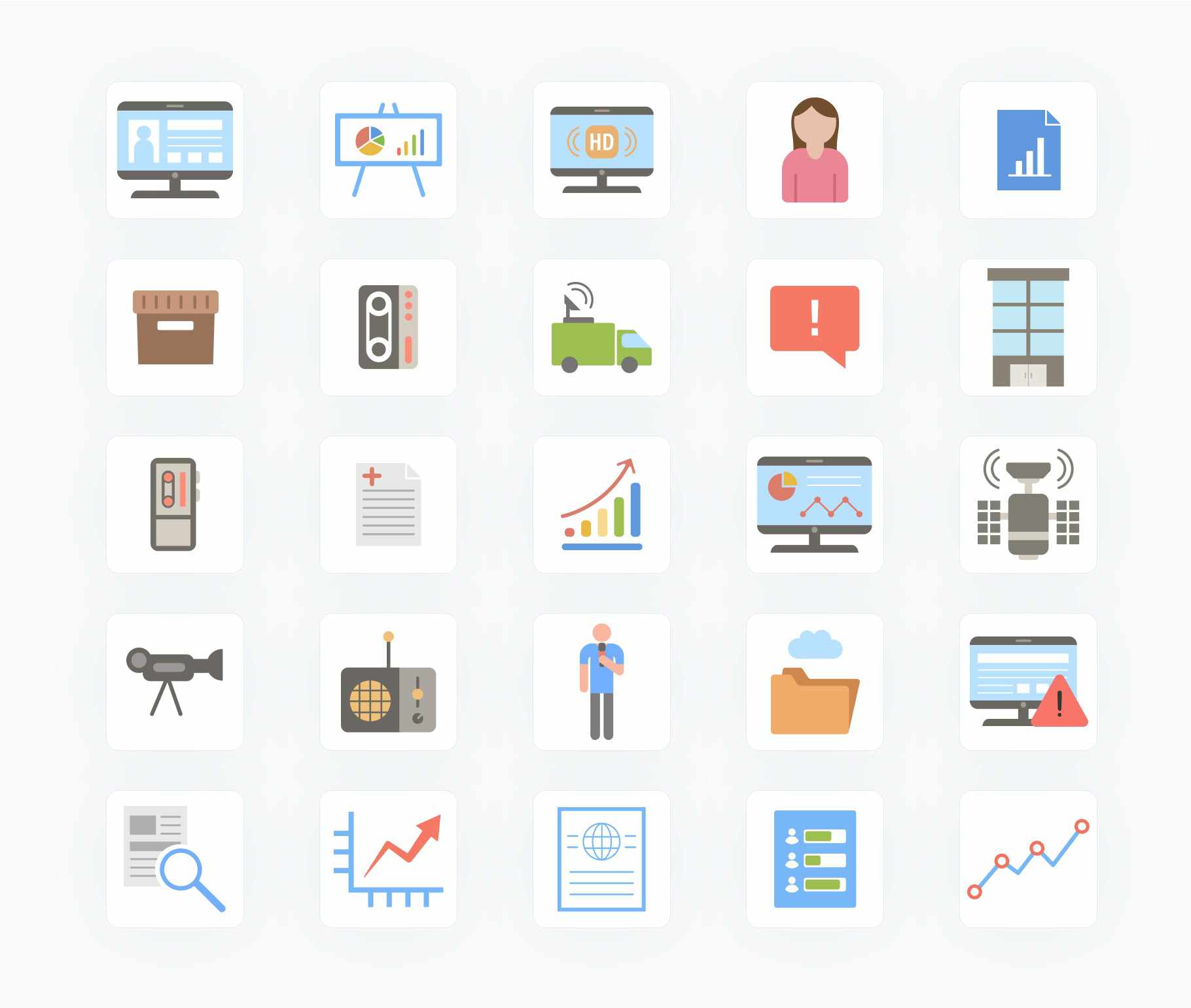 Reports-Flat-Vector-Icons Icons Reports Flat Vector Icons S12082102 powerpoint-template keynote-template google-slides-template infographic-template