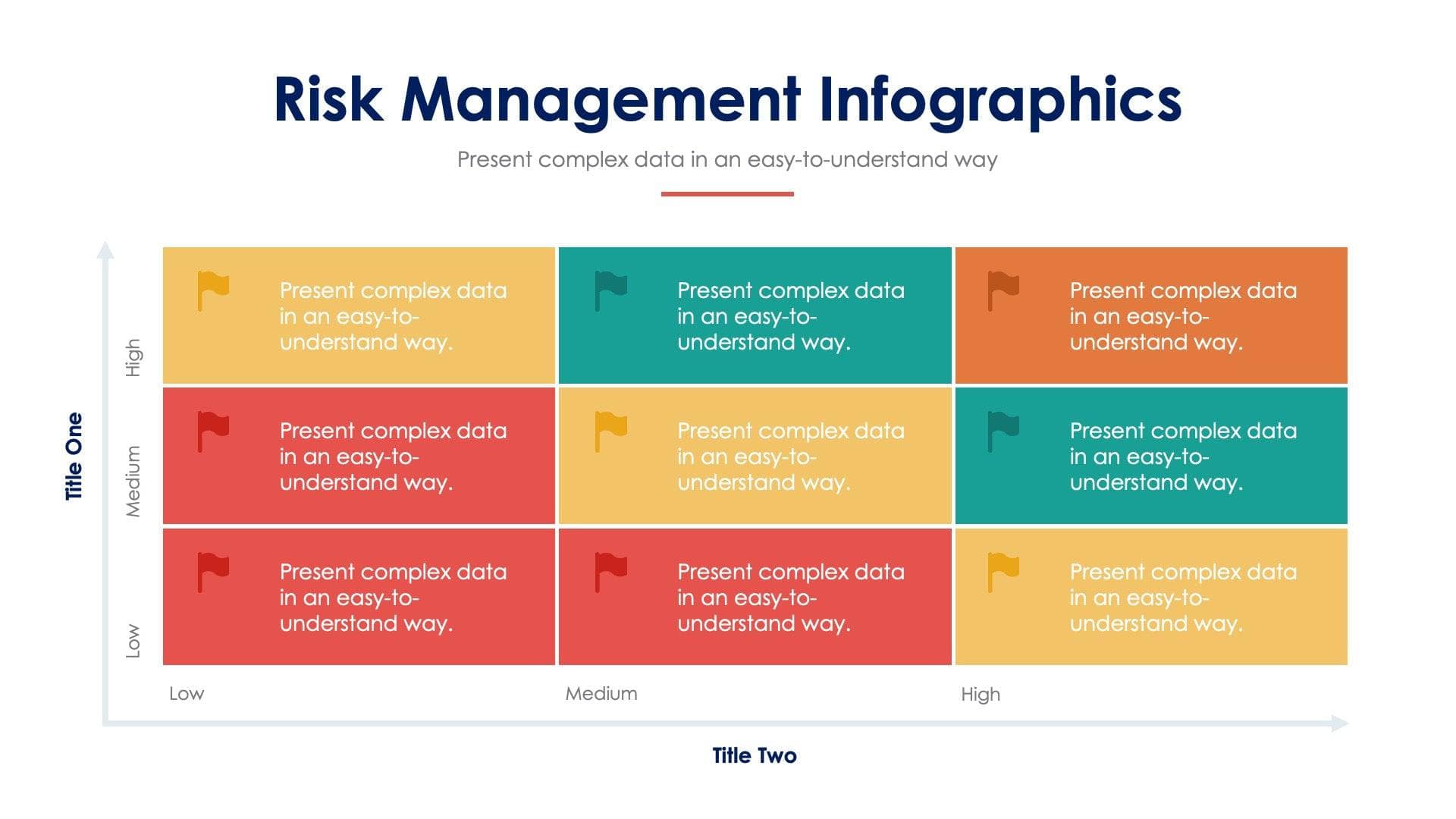 Risk Management Slide Infographic Template S03302202 | Infografolio