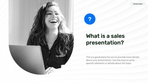 Sales-Deck Slides Blue Black and White Minimal and Professional Presentation Sales Deck Template S11022201 powerpoint-template keynote-template google-slides-template infographic-template