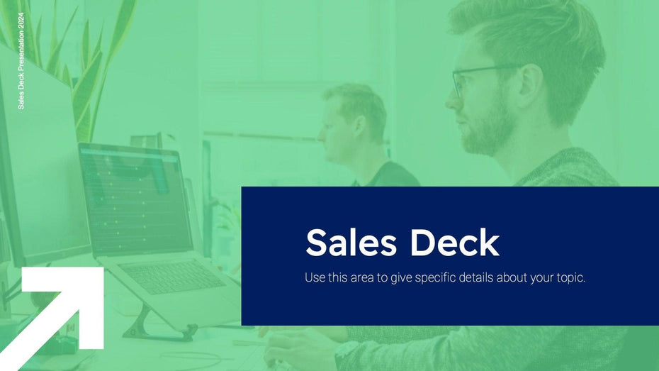 Sales-Deck Slides Green Dark Blue Clean and Professional Presentation Sales Deck Template S11022201 powerpoint-template keynote-template google-slides-template infographic-template