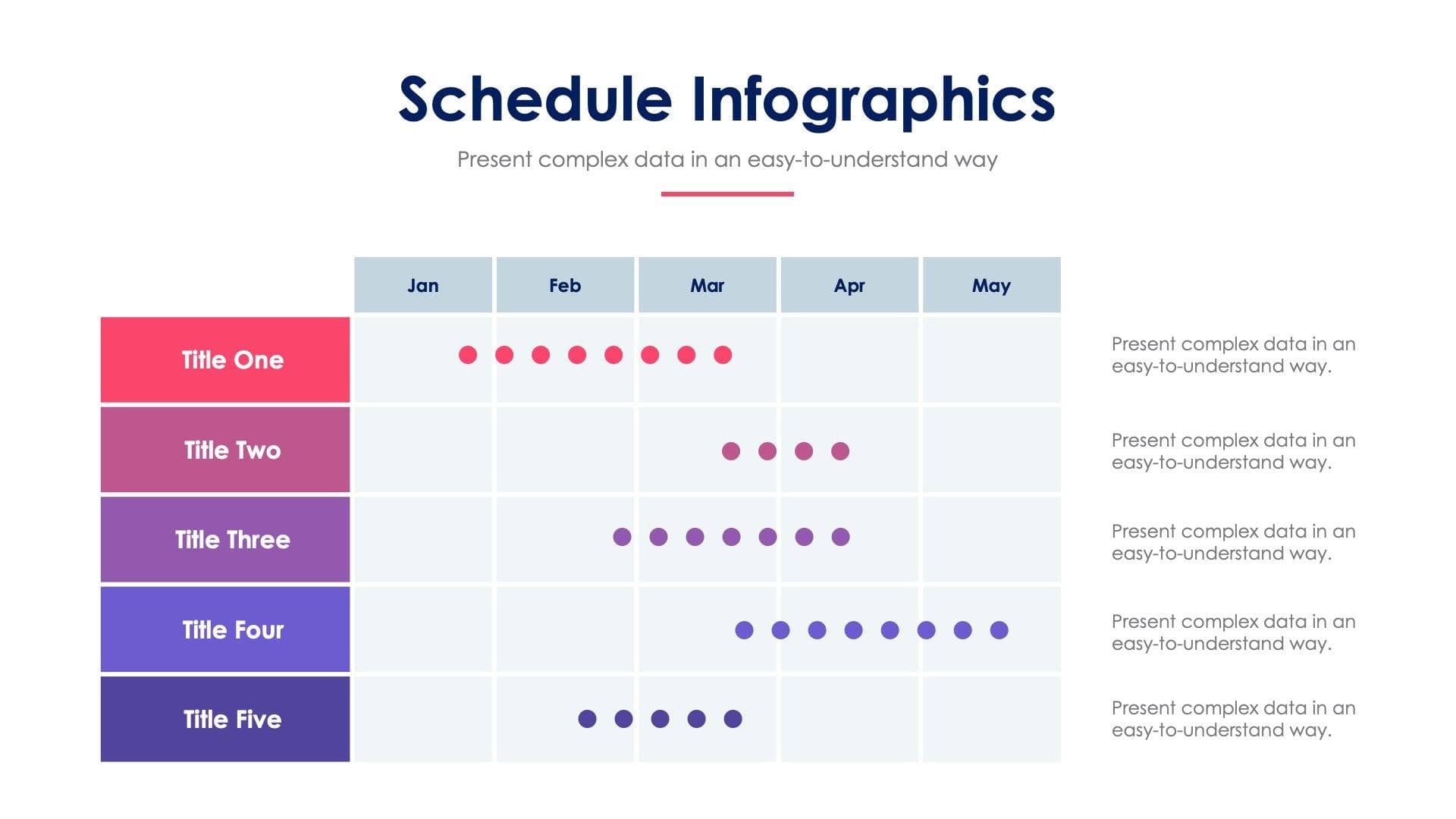 Schedule Slide Infographic Template S03032213 | Infografolio