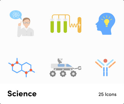 Science-Flat-Vector-Icons Icons Science Flat Vector Icons S01142202 powerpoint-template keynote-template google-slides-template infographic-template