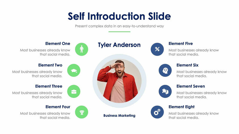 Self Introduction Slides – Infografolio