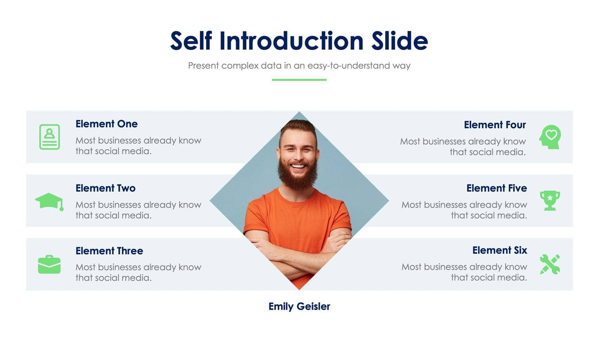 Self Introduction Slide Infographic Template S12142105 – Infografolio