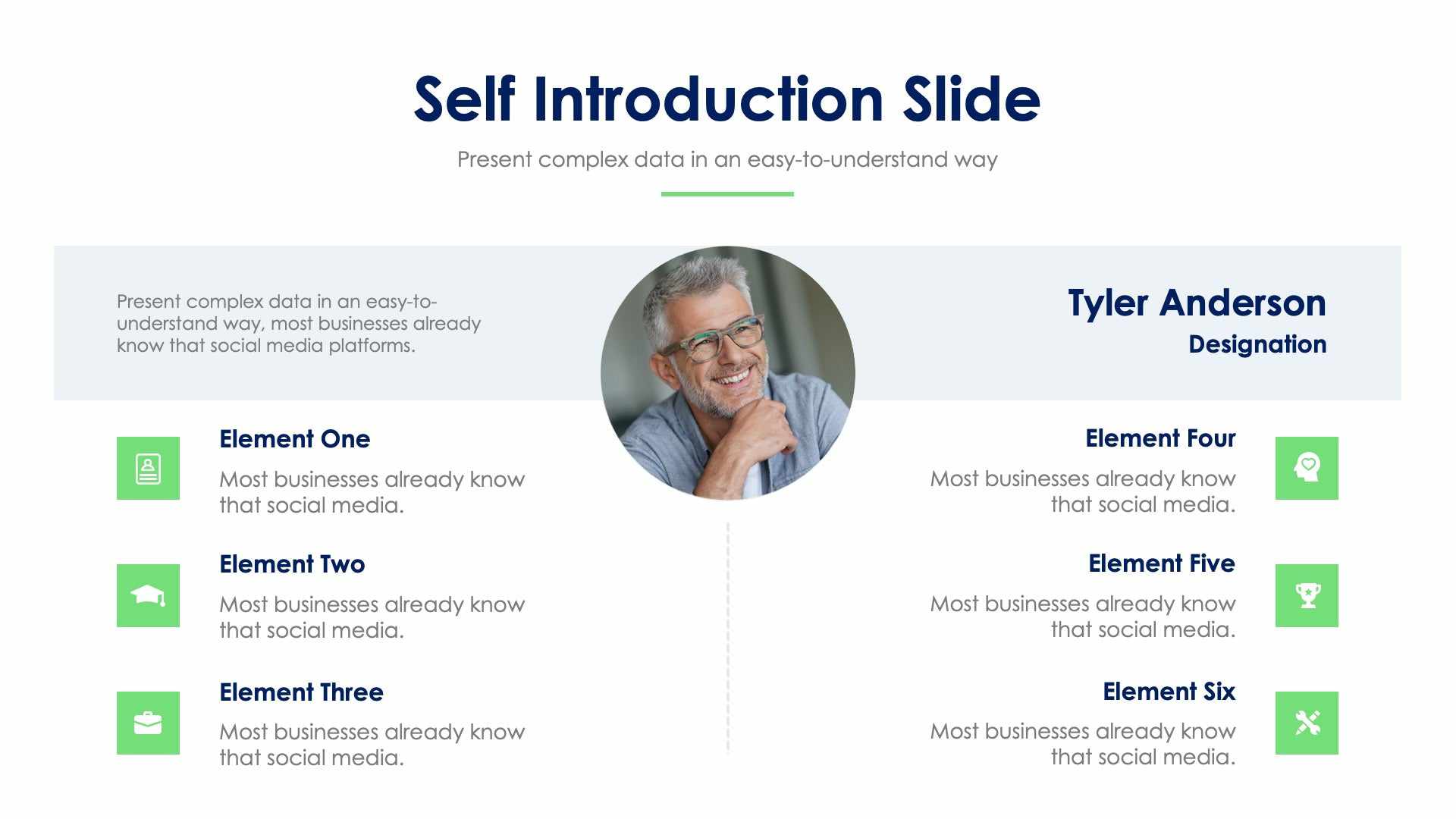 Self Introduction Slide Infographic Template S12142110 | Infografolio