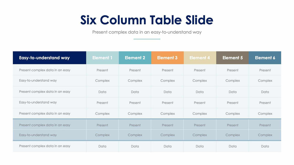 Six Column Table-Slides Slides Six Column Table Slide Infographic Template S12272104 powerpoint-template keynote-template google-slides-template infographic-template