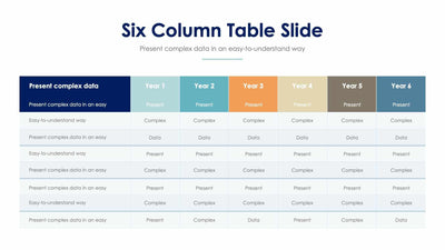 Six Column Table-Slides Slides Six Column Table Slide Infographic Template S12272105 powerpoint-template keynote-template google-slides-template infographic-template