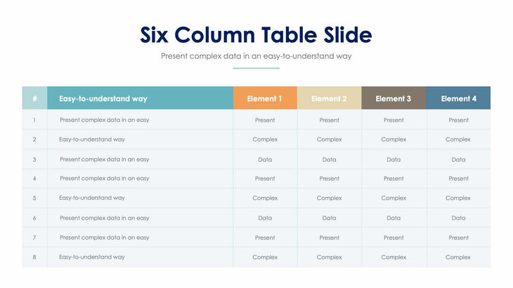 Six Column Table-Slides Slides Six Column Table Slide Infographic Template S12272106 powerpoint-template keynote-template google-slides-template infographic-template