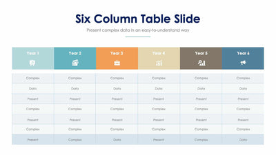 Six Column Table-Slides Slides Six Column Table Slide Infographic Template S12272110 powerpoint-template keynote-template google-slides-template infographic-template