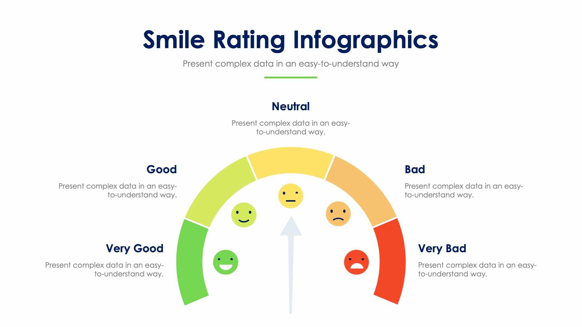 Smile Rating Slide Infographic Template S12062101 | Infografolio