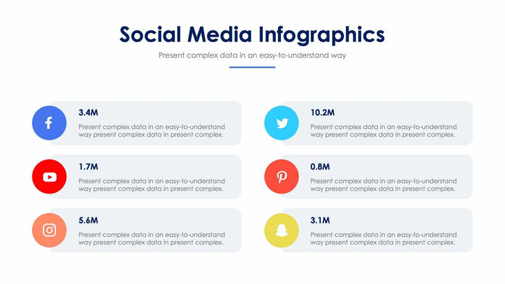 Social Media-Slides Slides Social Media Slide Infographic Template S01042205 powerpoint-template keynote-template google-slides-template infographic-template