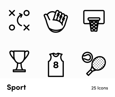 Sport-Outline-Vector-Icons Icons Sport Outline Vector Icons S12162101 powerpoint-template keynote-template google-slides-template infographic-template