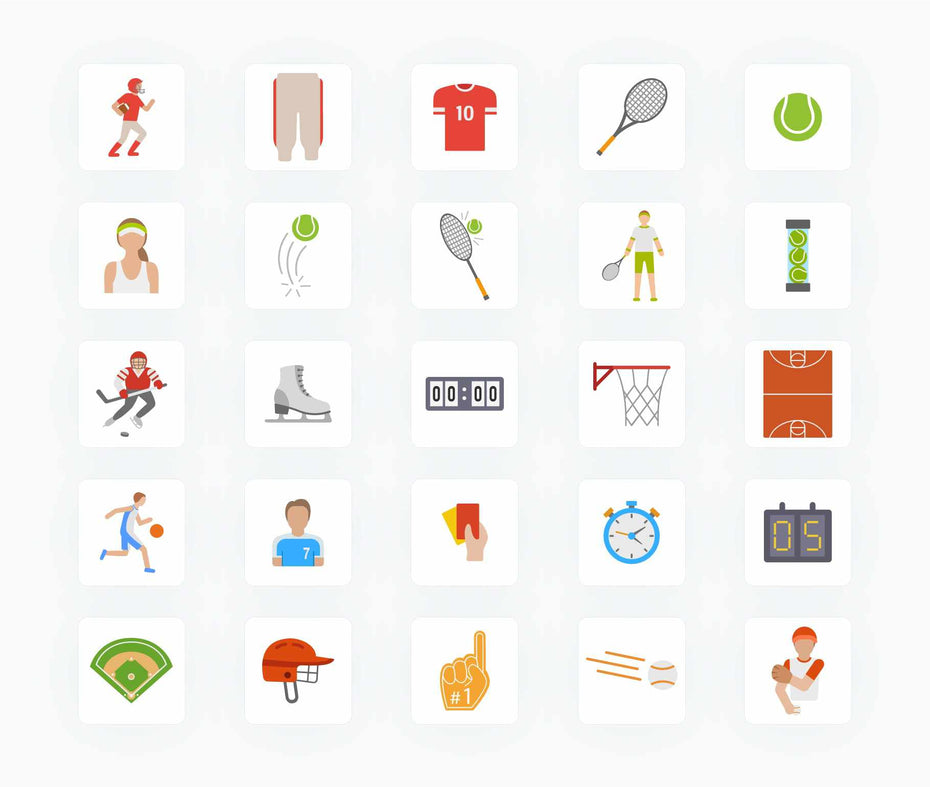 Sport-Vector-Icons Icons Sport Vector Icons S12092104 powerpoint-template keynote-template google-slides-template infographic-template