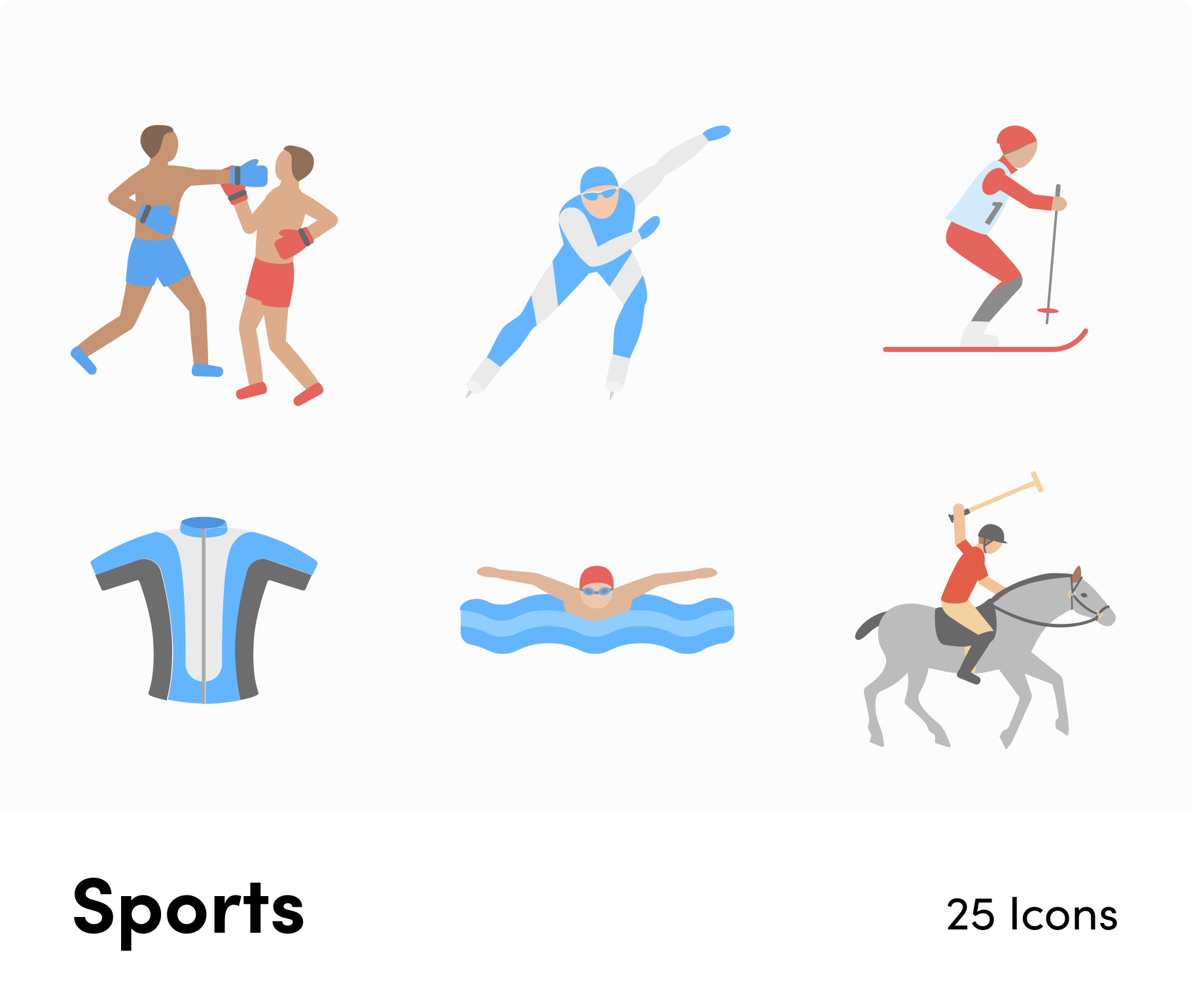 Sports-Flat-Vector-Icons Icons Sports Flat Vector Icons S01142201 powerpoint-template keynote-template google-slides-template infographic-template