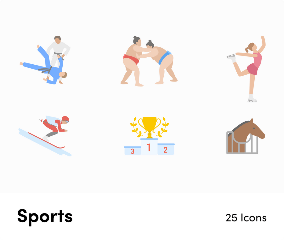Sports-Flat-Vector-Icons Icons Sports Flat Vector Icons S01142202 powerpoint-template keynote-template google-slides-template infographic-template