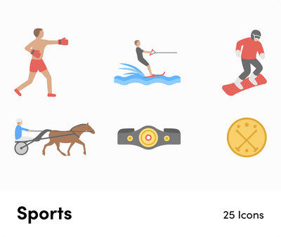 Sports-Flat-Vector-Icons Icons Sports Flat Vector Icons S01142203 powerpoint-template keynote-template google-slides-template infographic-template