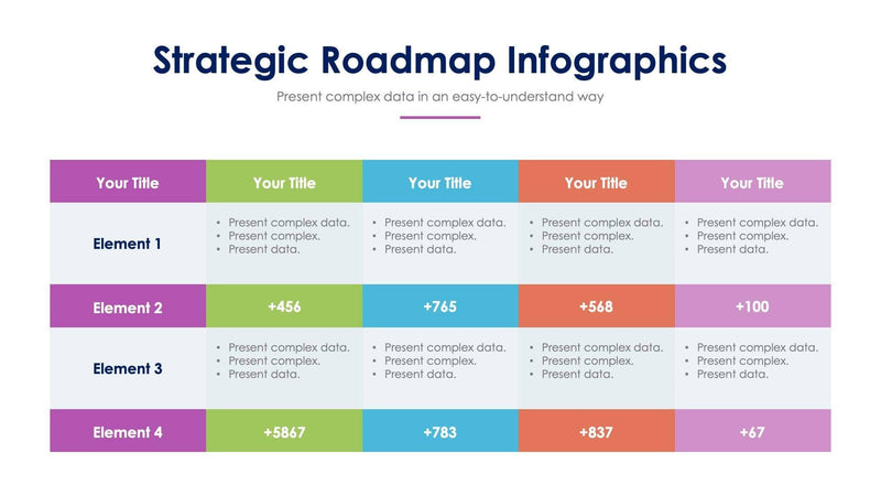 Strategic Roadmap Slides – Infografolio