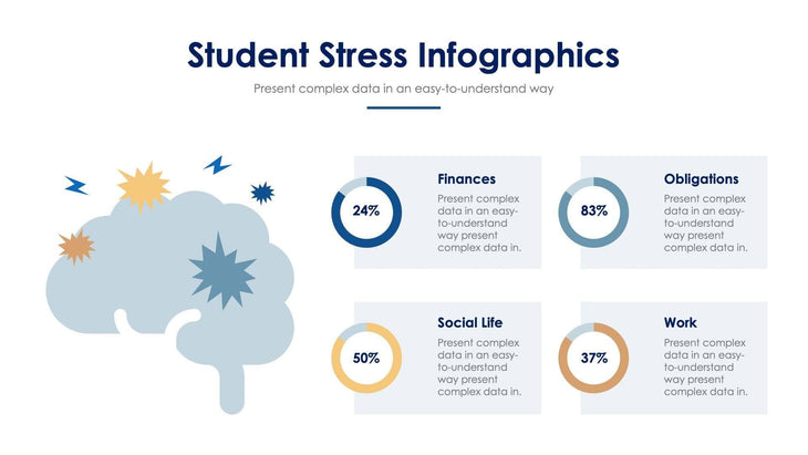 Student Stress-Slides Slides Student Stress Slide Infographic Template S12152101 powerpoint-template keynote-template google-slides-template infographic-template