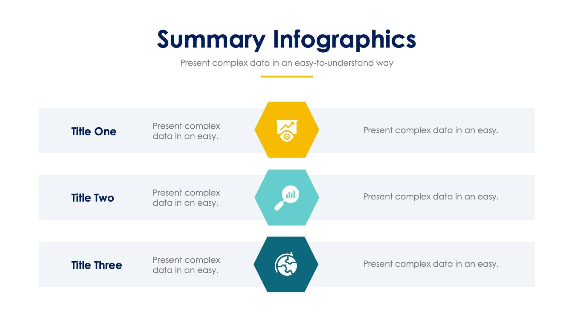 Summary Slide Infographic Template S03142210 | Infografolio