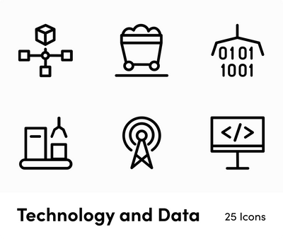 Technology and Data-Outline-Vector-Icons Icons Technology and Data Outline Vector Icons S12222102 powerpoint-template keynote-template google-slides-template infographic-template