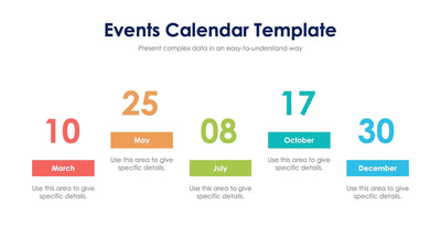 The-Events-Calendar-Slides Slides Events Calendar Infographic Slide Template S11042201 powerpoint-template keynote-template google-slides-template infographic-template