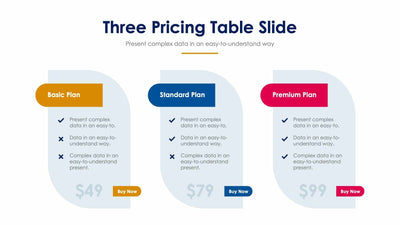 Three Pricing Table-Slides Slides Three Pricing Table Slide Infographic Template S12152101 powerpoint-template keynote-template google-slides-template infographic-template