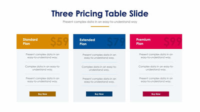 Three Pricing Table-Slides Slides Three Pricing Table Slide Infographic Template S12152108 powerpoint-template keynote-template google-slides-template infographic-template