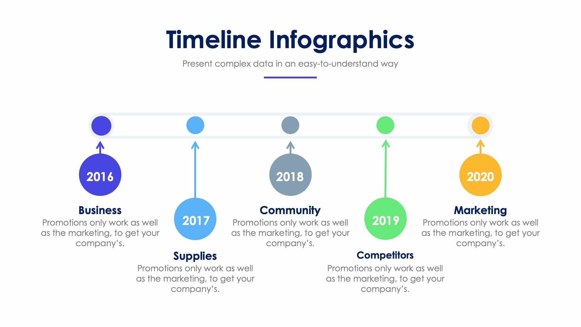 Timeline Slide Infographic Template S01112202 – Infografolio