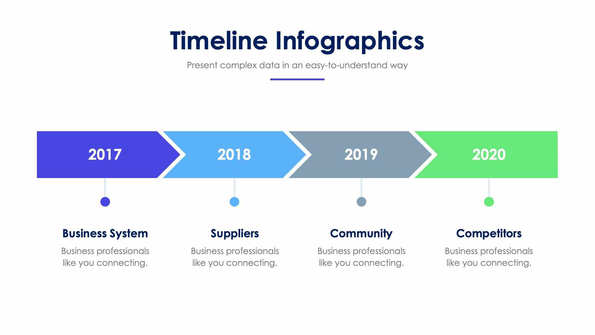 Timeline Slide Infographic Template S01112208 | Infografolio