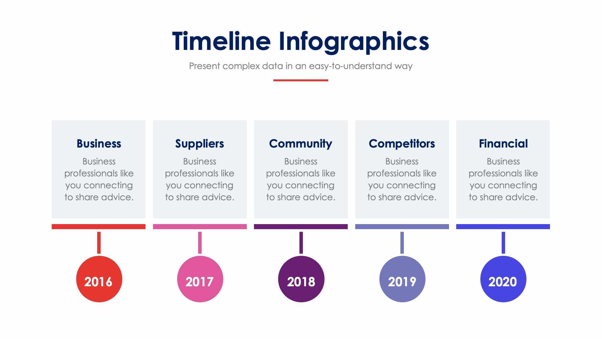 Timeline Slide Infographic Template S01112219 | Infografolio