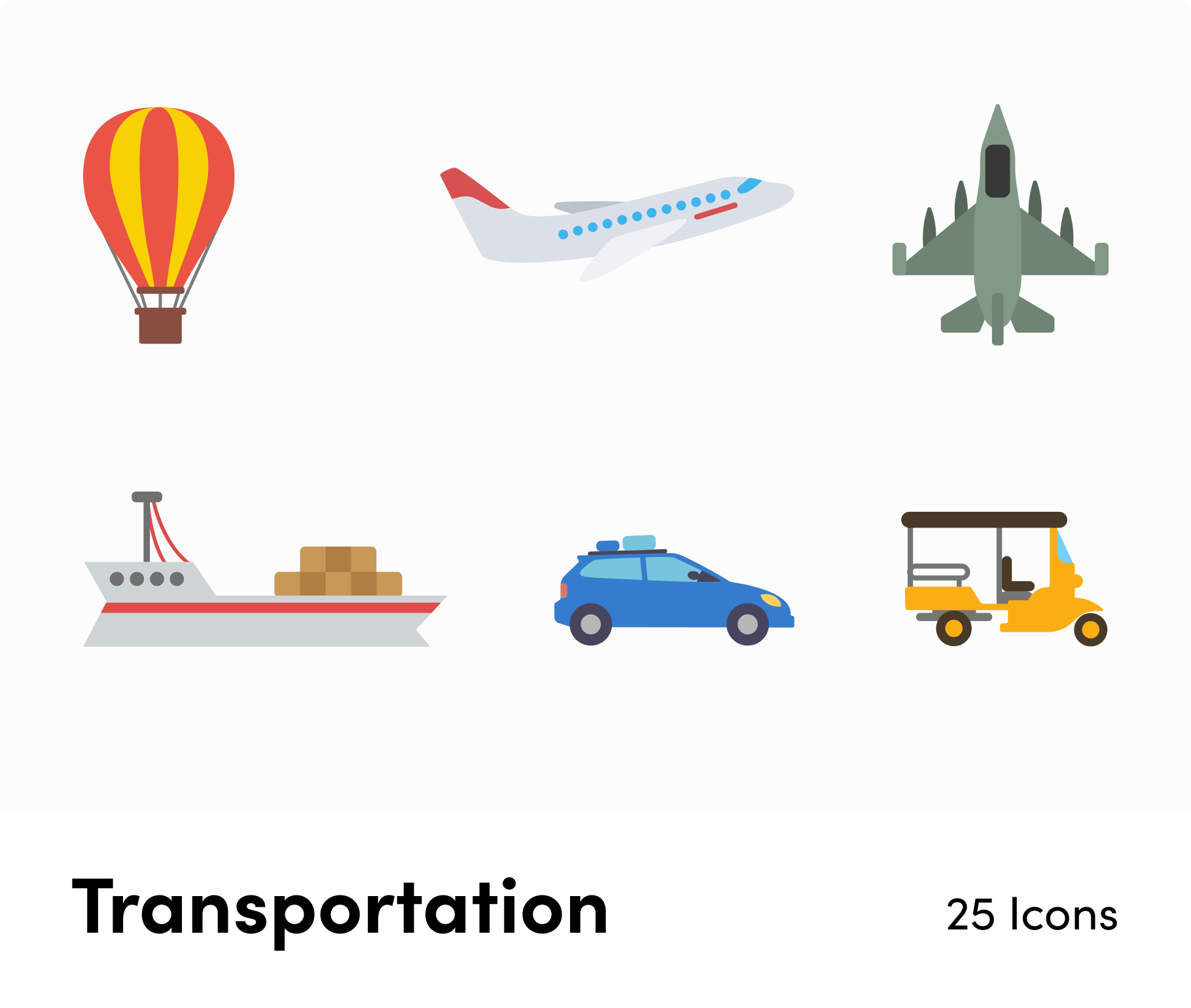 Transportation-Vector-Icons Icons Transportation Vector Icons S12092101 powerpoint-template keynote-template google-slides-template infographic-template