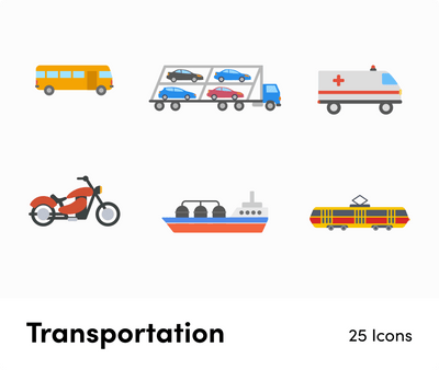 Transportation-Vector-Icons Icons Transportation Vector Icons S12092103 powerpoint-template keynote-template google-slides-template infographic-template