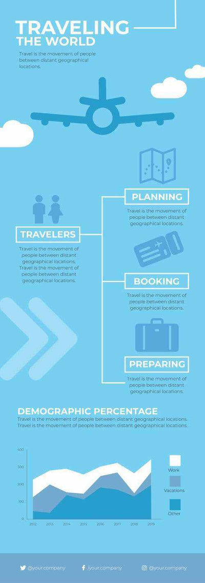 Traveling Infographics V7-Traveling-Powerpoint-Keynote-Google-Slides-Adobe-Illustrator-Infografolio
