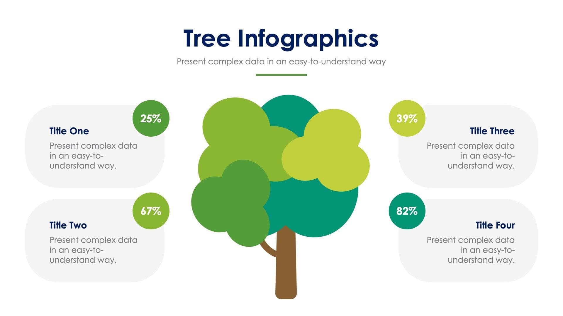 Tree Slide Infographic Template S06082205 | Infografolio