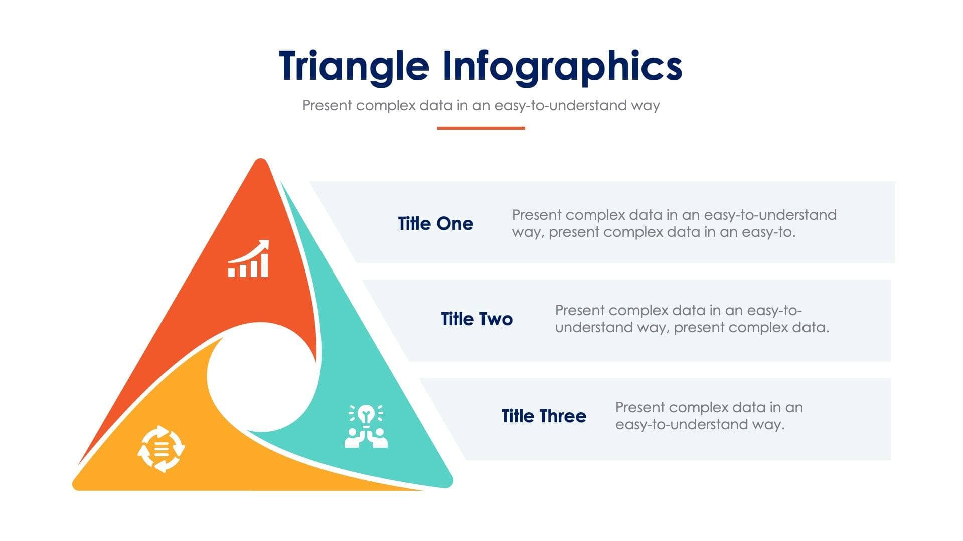 Triangle Slide Infographic Template S02152203 | Infografolio