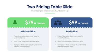 Two Pricing Table-Slides Slides Two Pricing Table Slide Infographic Template S12152107 powerpoint-template keynote-template google-slides-template infographic-template