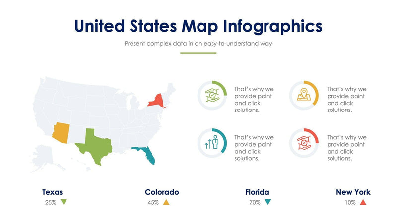 Map Slide State United States Map Slides | Infografolio