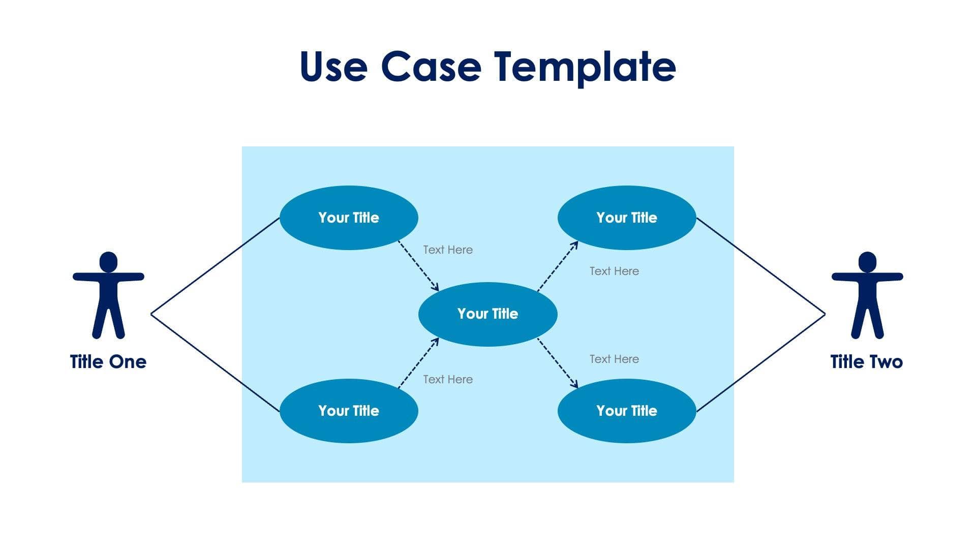 Use Case Template Slide Template S11162209 | Infografolio