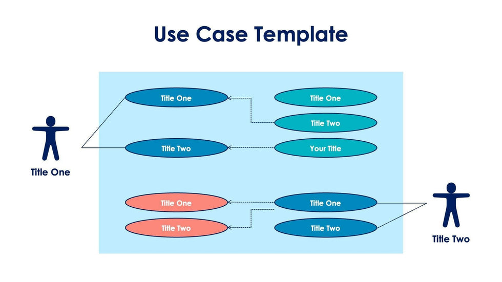 Use Case Template Slide Template S11162210 | Infografolio