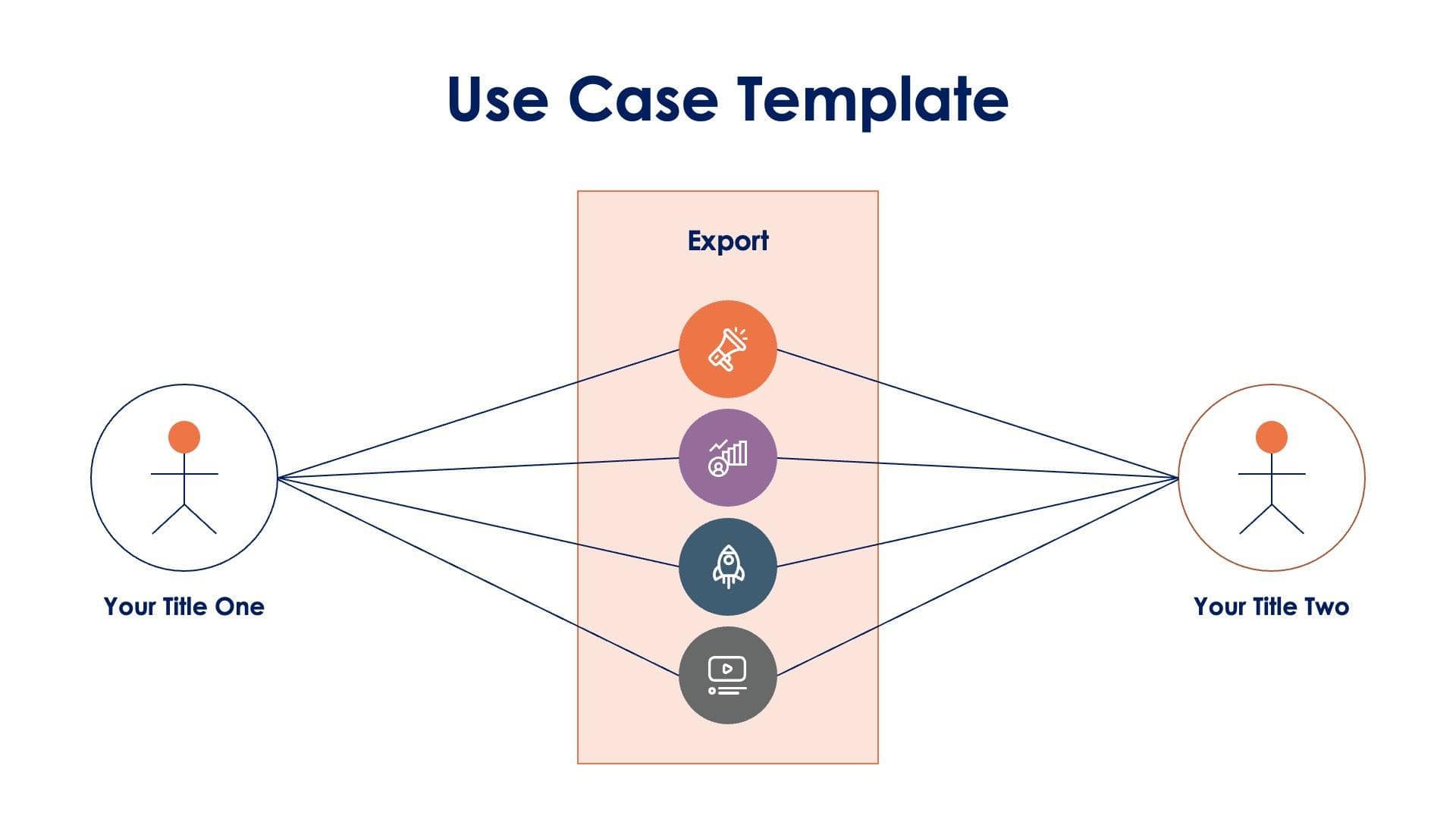 Use Case Template Slide Template S11162218 | Infografolio