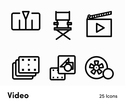 Video-Outline-Vector-Icons Icons Video Outline Vector Icons S12162102 powerpoint-template keynote-template google-slides-template infographic-template