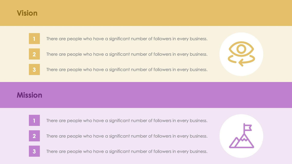 Mission and Vision Slide Template S11042220 – Infografolio