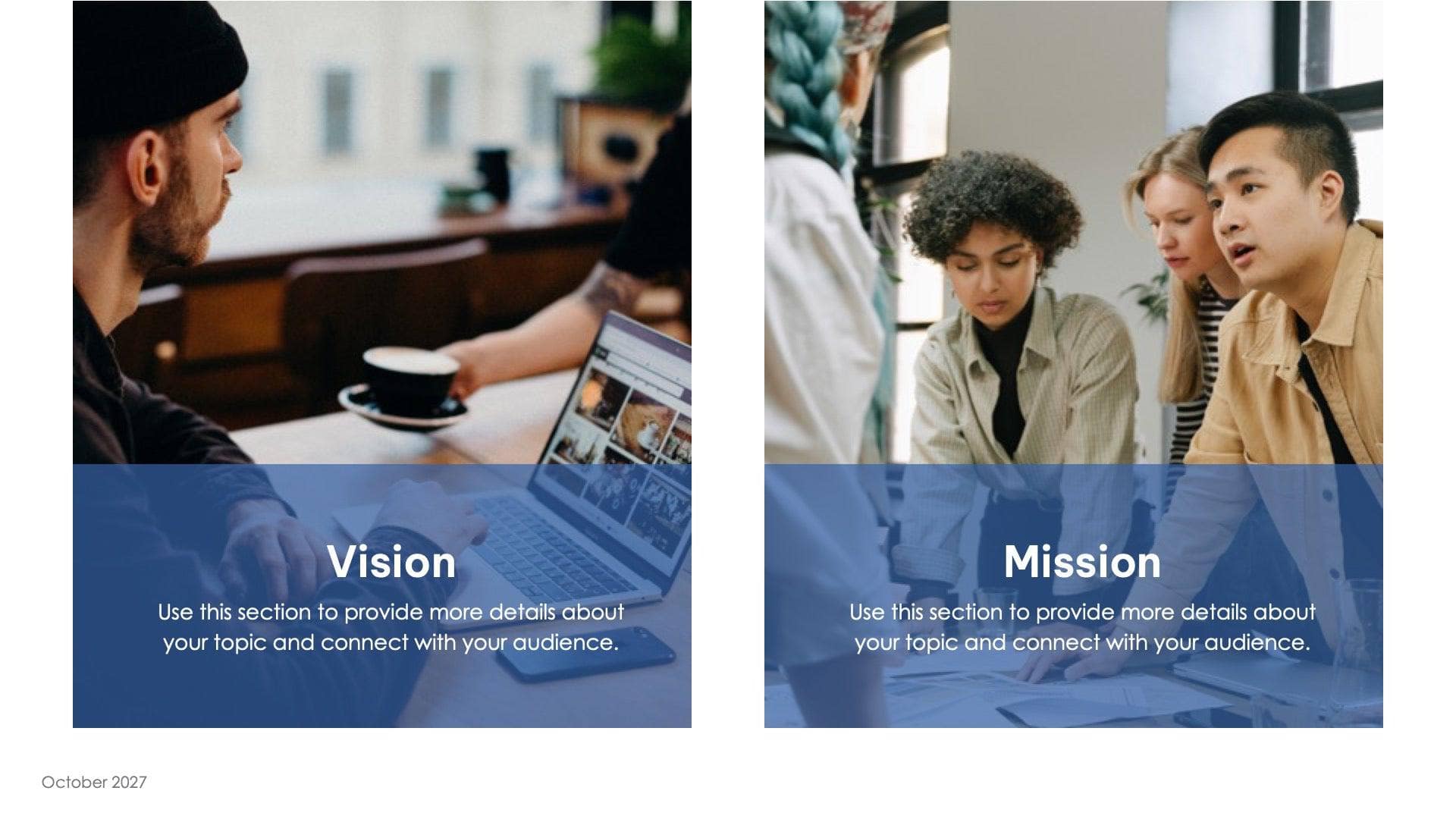 Vision and Mission Slide Template S10172208 | Infografolio