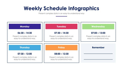 Weekly Schedule -Slides Slides Weekly Schedule Slide Infographic Template S03032203 powerpoint-template keynote-template google-slides-template infographic-template