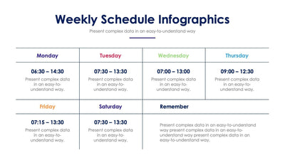 Weekly Schedule -Slides Slides Weekly Schedule Slide Infographic Template S03032207 powerpoint-template keynote-template google-slides-template infographic-template