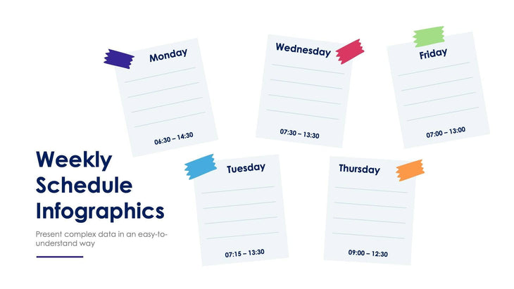 Weekly Schedule -Slides Slides Weekly Schedule Slide Infographic Template S03032209 powerpoint-template keynote-template google-slides-template infographic-template