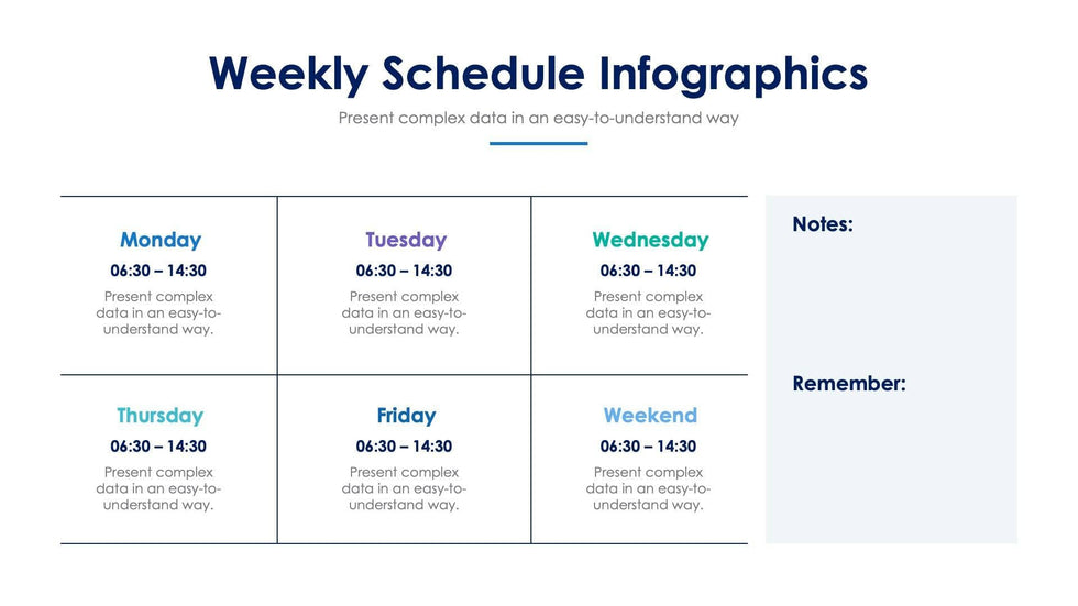 Weekly Schedule -Slides Slides Weekly Schedule Slide Infographic Template S03032218 powerpoint-template keynote-template google-slides-template infographic-template