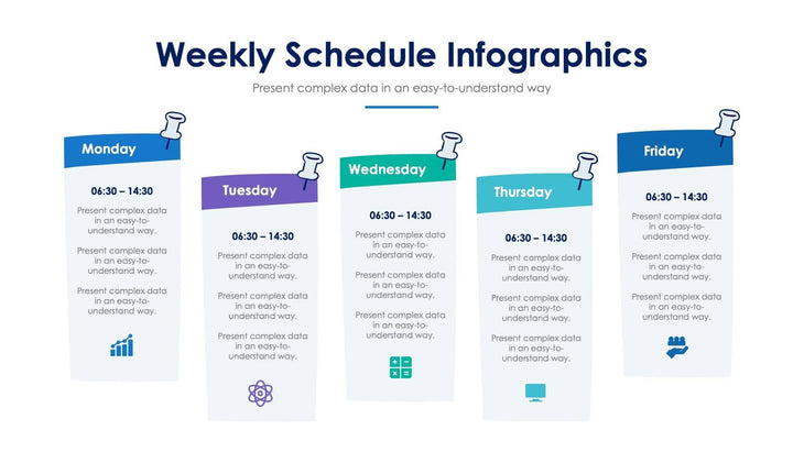 Weekly Schedule -Slides Slides Weekly Schedule Slide Infographic Template S03032219 powerpoint-template keynote-template google-slides-template infographic-template
