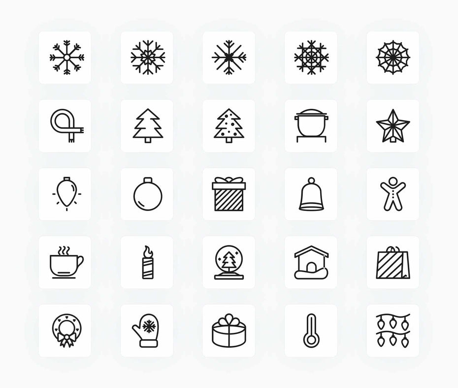 Winter-Outline-Vector-Icons Icons Winter Outline Vector Icons S12222101 powerpoint-template keynote-template google-slides-template infographic-template